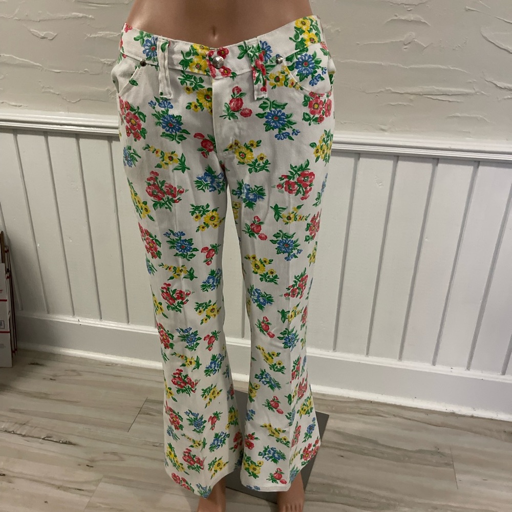 Deadstock  Maverick vintage floral jeans